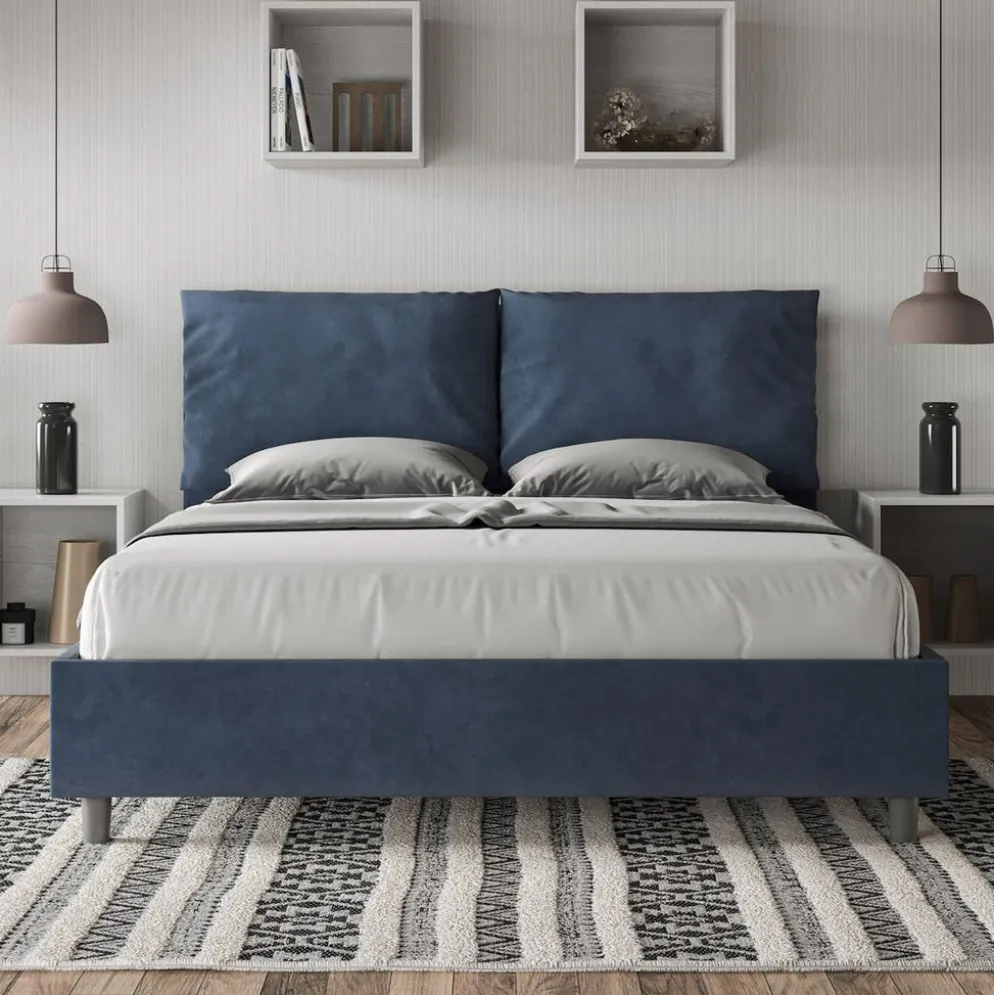 Letto matrimoniale contenitore Brignoles Color