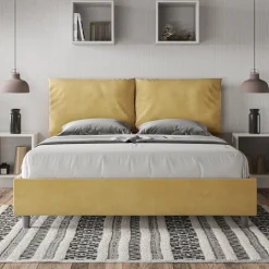 Letto matrimoniale contenitore Brignoles Color