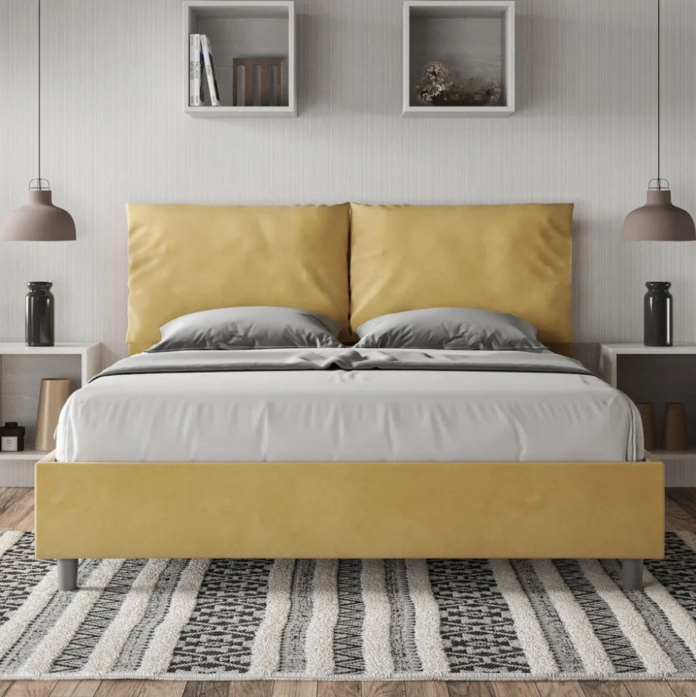 Letto matrimoniale contenitore Brignoles Color
