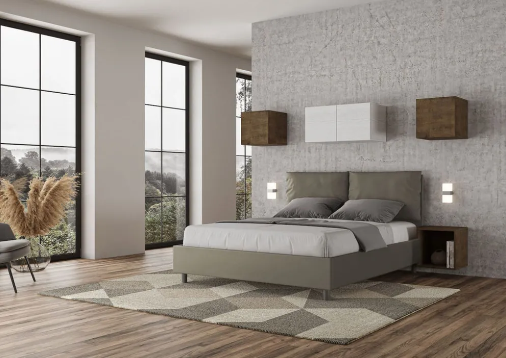 Letto matrimoniale contenitore Brignoles