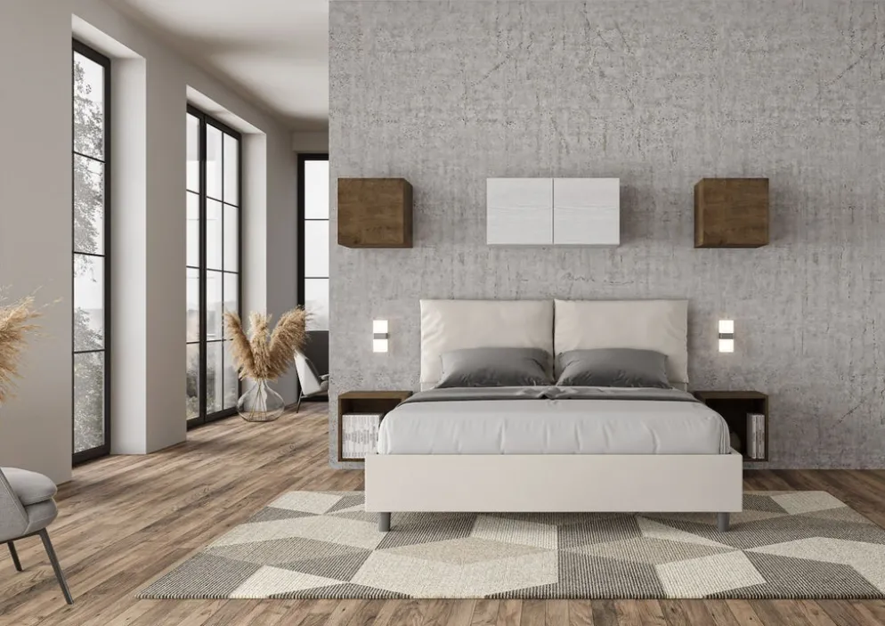 Letto matrimoniale contenitore Brignoles