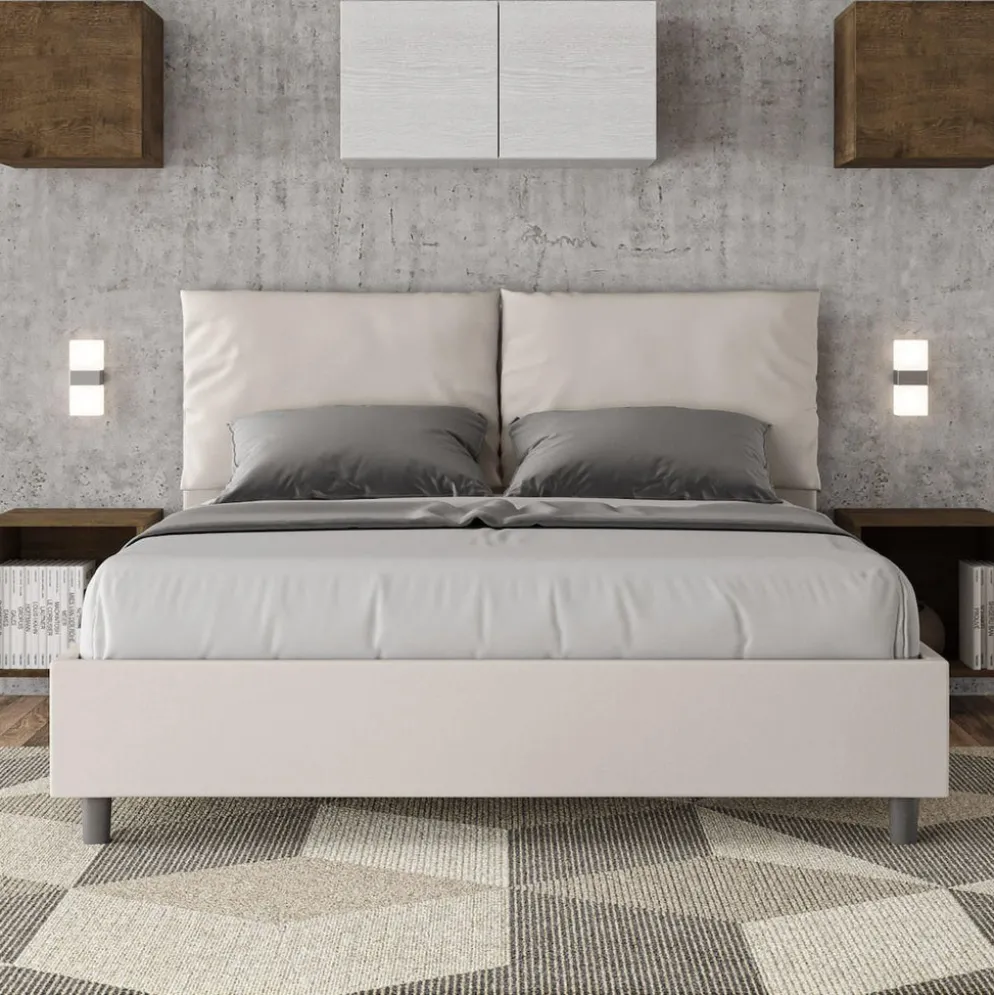 Letto matrimoniale contenitore Brignoles
