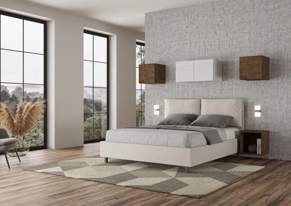 Letto matrimoniale contenitore Brignoles