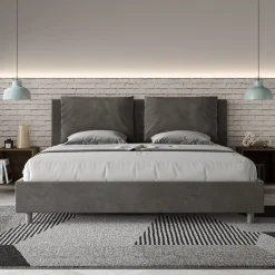 Letto matrimoniale king size contenitore Brignoles