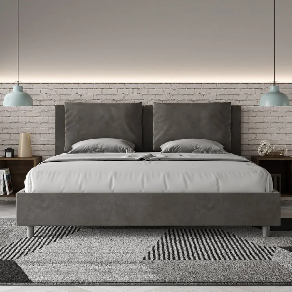 Letto matrimoniale king size contenitore Brignoles