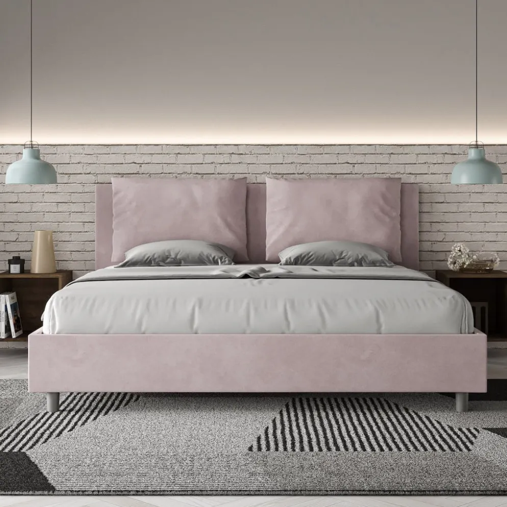Letto matrimoniale king size contenitore Brignoles