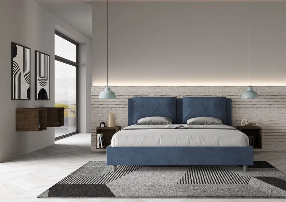 Letto matrimoniale king size contenitore Brignoles