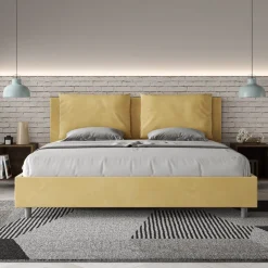 Letto matrimoniale king size contenitore Brignoles