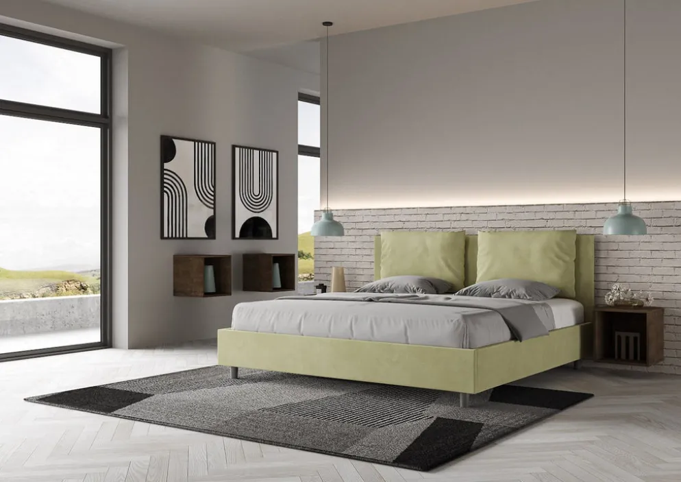 Letto matrimoniale king size contenitore Brignoles