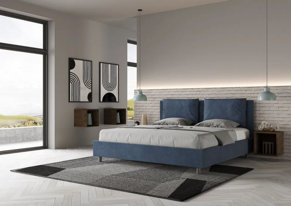 Letto matrimoniale king size contenitore Brignoles