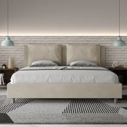 Letto matrimoniale king size contenitore Brignoles