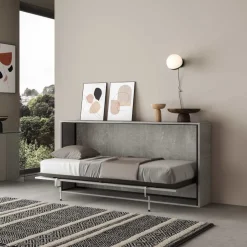 Letto singolo a scomparsa Auda