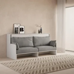 Letto singolo a scomparsa con divano Auda