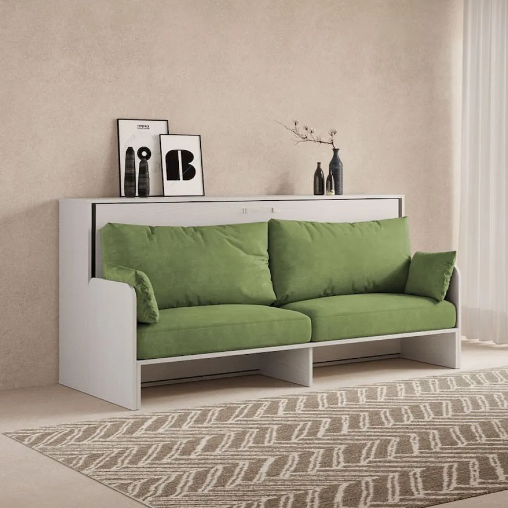 Letto singolo a scomparsa con divano Auda