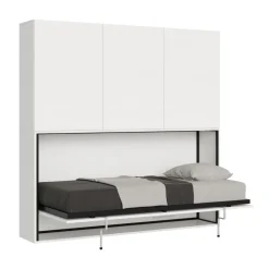 Letto singolo a scomparsa con mobili Auda D