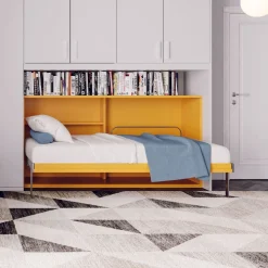 Letto singolo a scomparsa orizzontale Unico