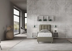 Letto singolo con contenitore Martigues