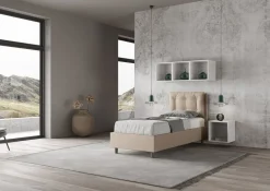 Letto singolo con contenitore Martigues