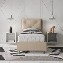 Letto singolo con contenitore Auxerre