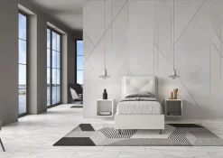 Letto singolo con contenitore Auxerre