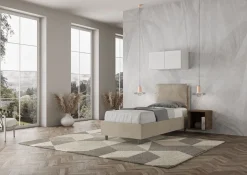 Letto singolo contenitore Brignoles Color