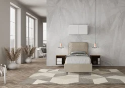 Letto singolo contenitore Brignoles Color