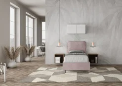 Letto singolo contenitore Brignoles Color