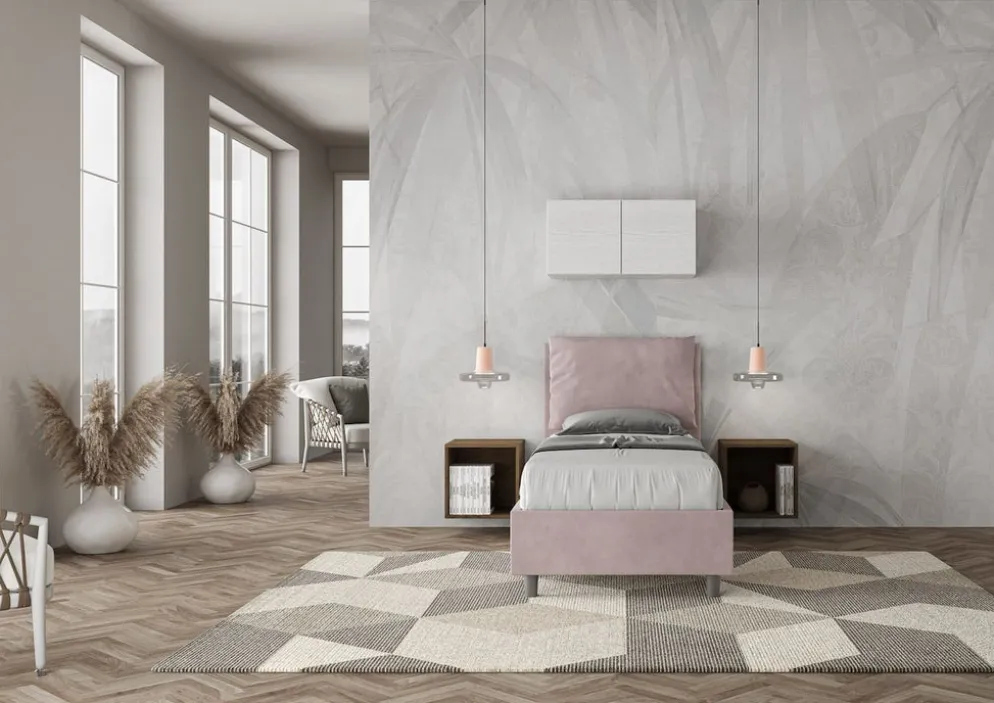 Letto singolo contenitore Brignoles Color