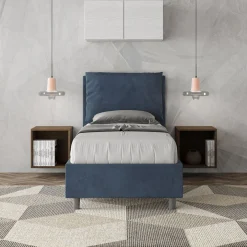 Letto singolo contenitore Brignoles Color