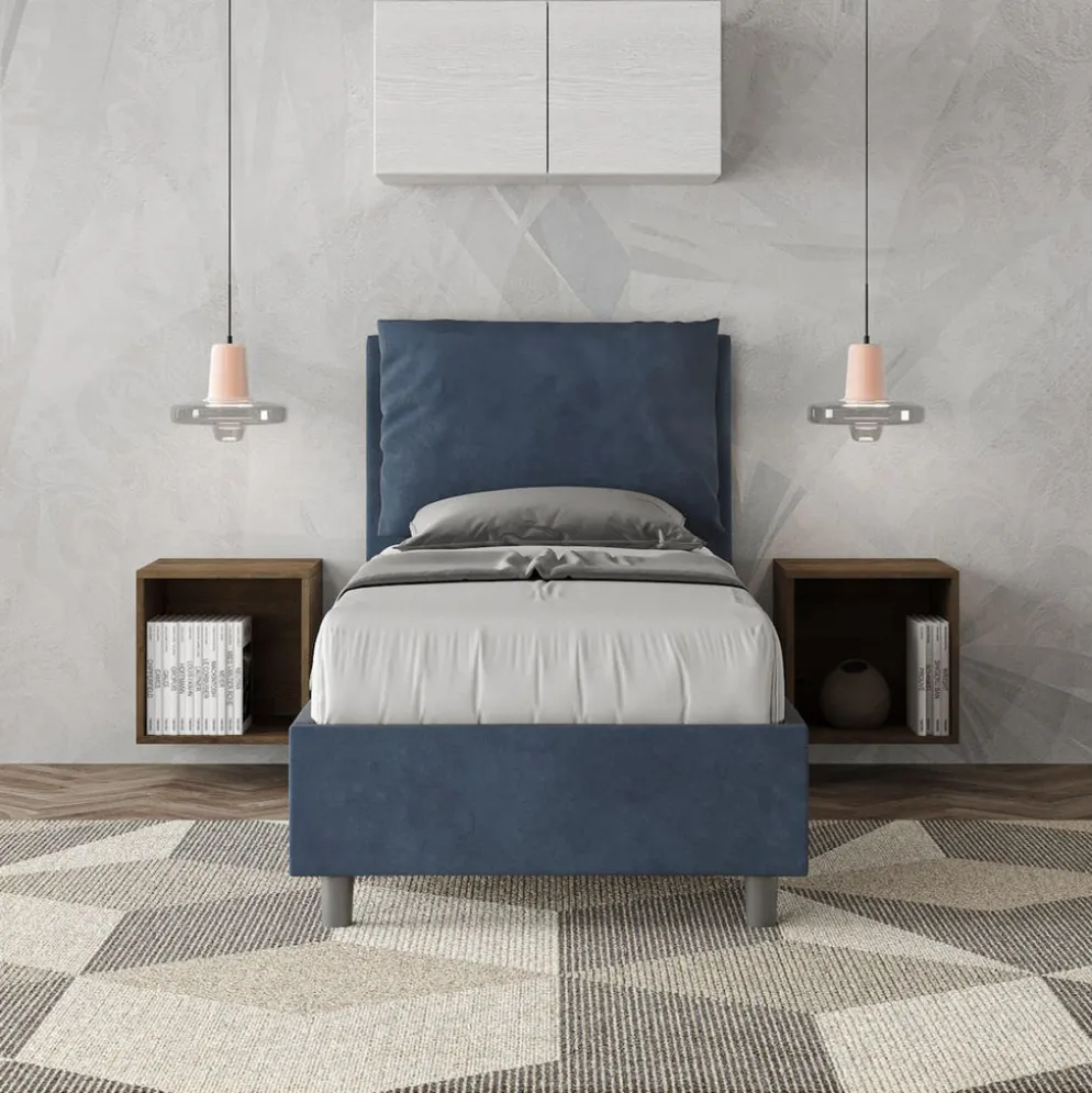 Letto singolo contenitore Brignoles Color