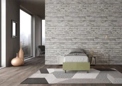 Letto singolo contenitore Dynasty Color