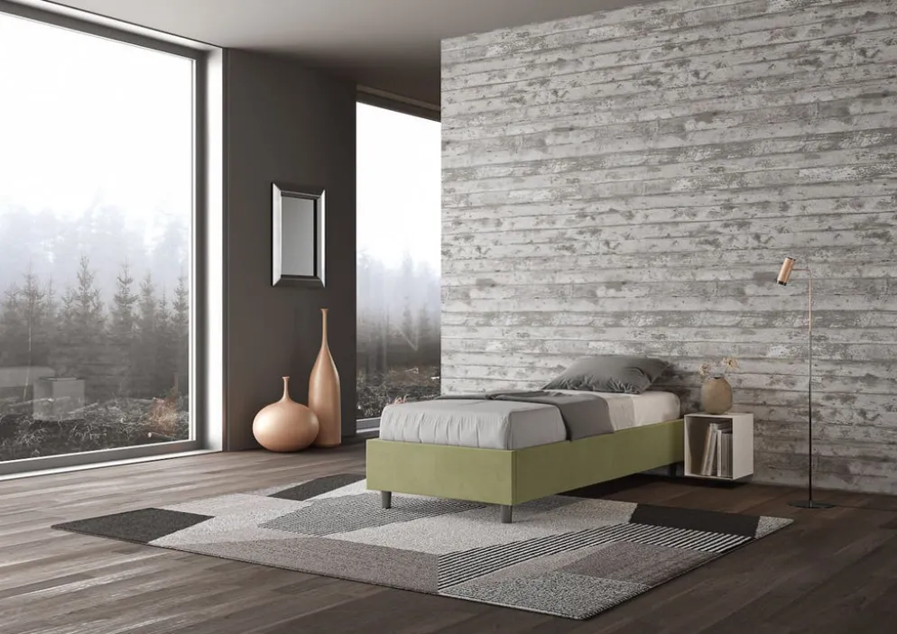 Letto singolo contenitore Dynasty Color