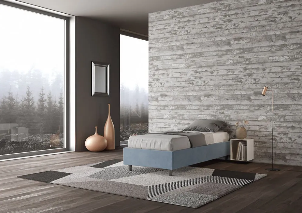 Letto singolo contenitore Dynasty Color