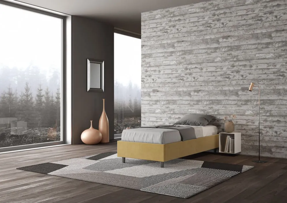 Letto singolo contenitore Dynasty Color