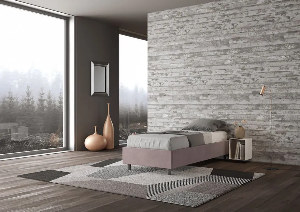 Letto singolo contenitore Dynasty Color