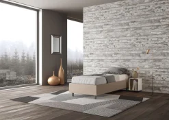 Letto singolo contenitore sommier Dynasty