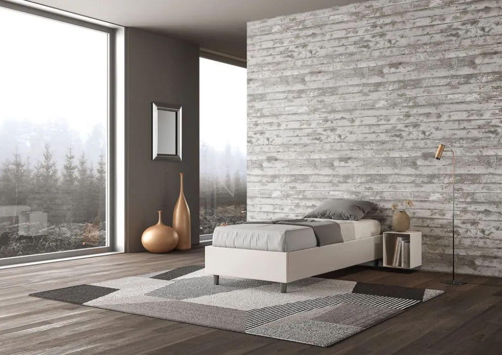 Letto singolo contenitore sommier Dynasty