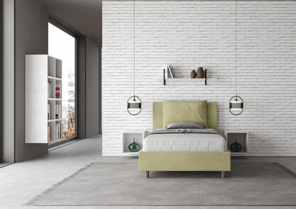 Letto una piazza e mezza contenitore Brignoles Color