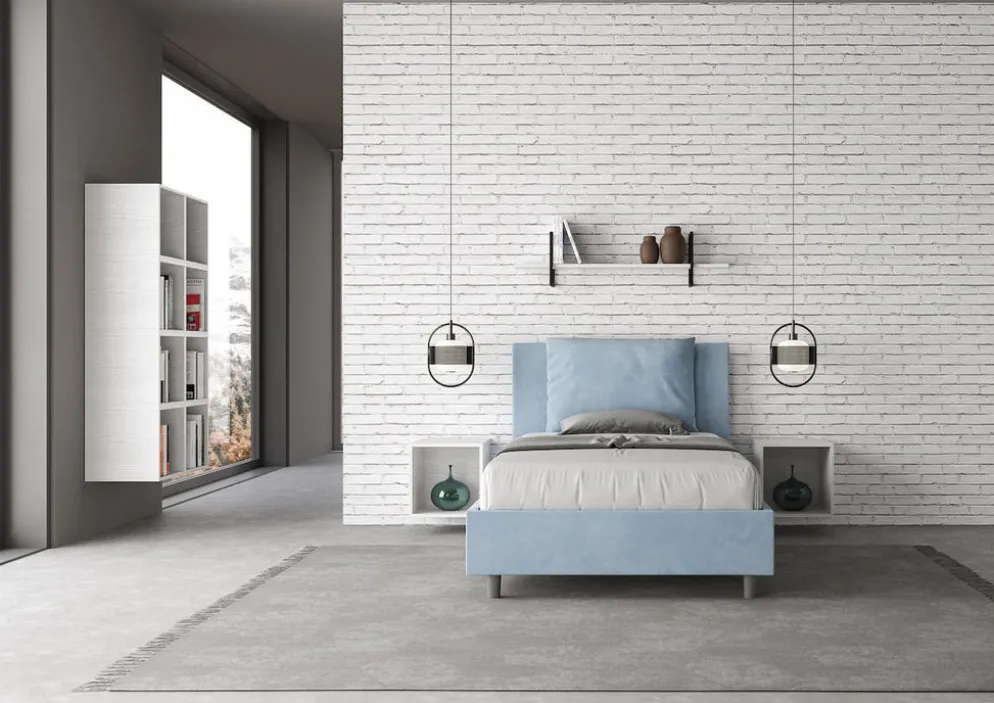 Letto una piazza e mezza contenitore Brignoles Color