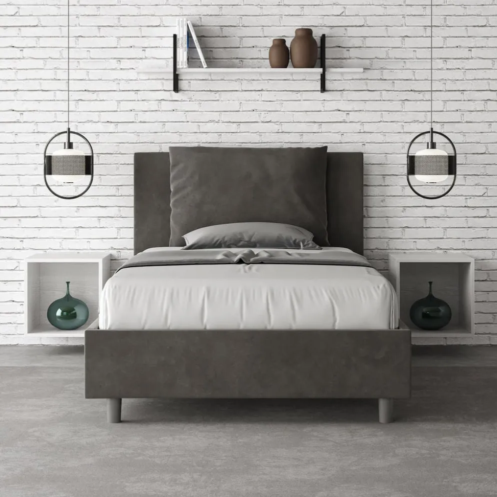 Letto una piazza e mezza contenitore Brignoles Color