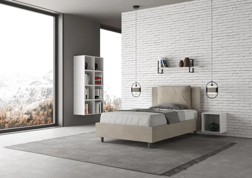 Letto una piazza e mezza contenitore Brignoles Color