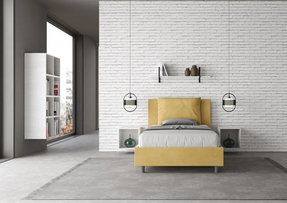 Letto una piazza e mezza contenitore Brignoles Color