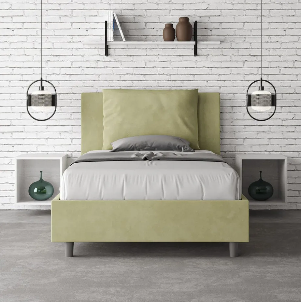 Letto una piazza e mezza contenitore Brignoles Color