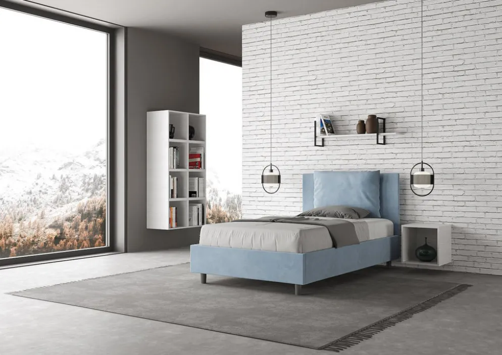 Letto una piazza e mezza contenitore Brignoles Color