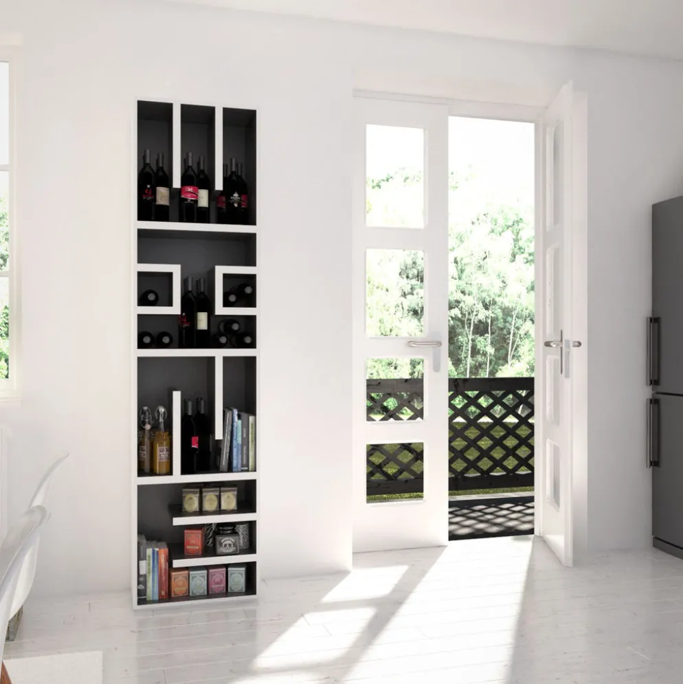 Libreria a colonna componibile ABC WINE