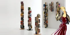 Libreria a colonna da parete Zia Veronica