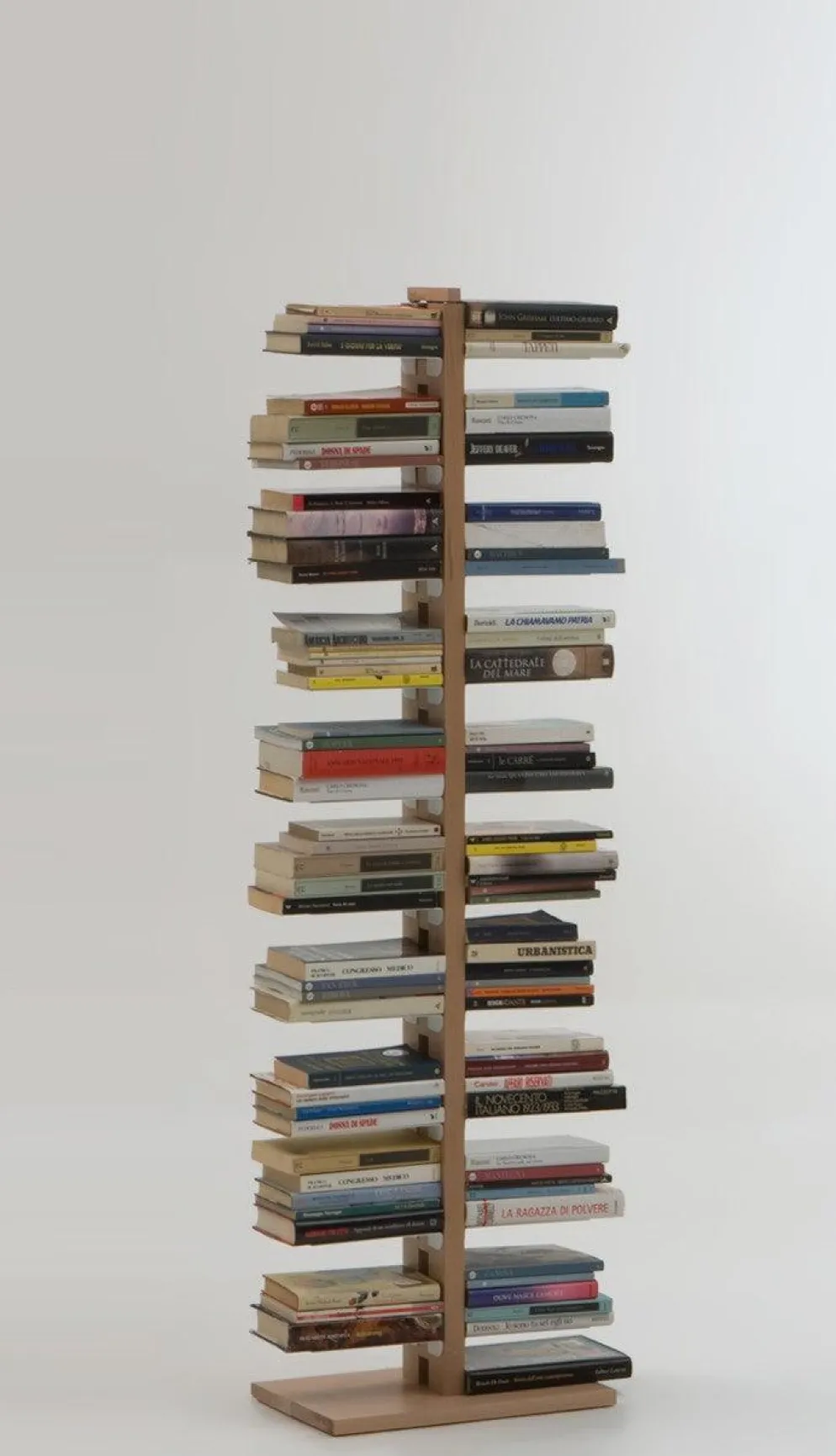 Libreria a colonna in legno Zia Bice