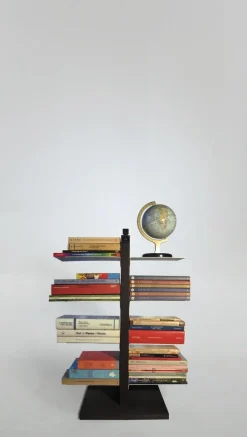 Libreria a colonna in legno Zia Bice