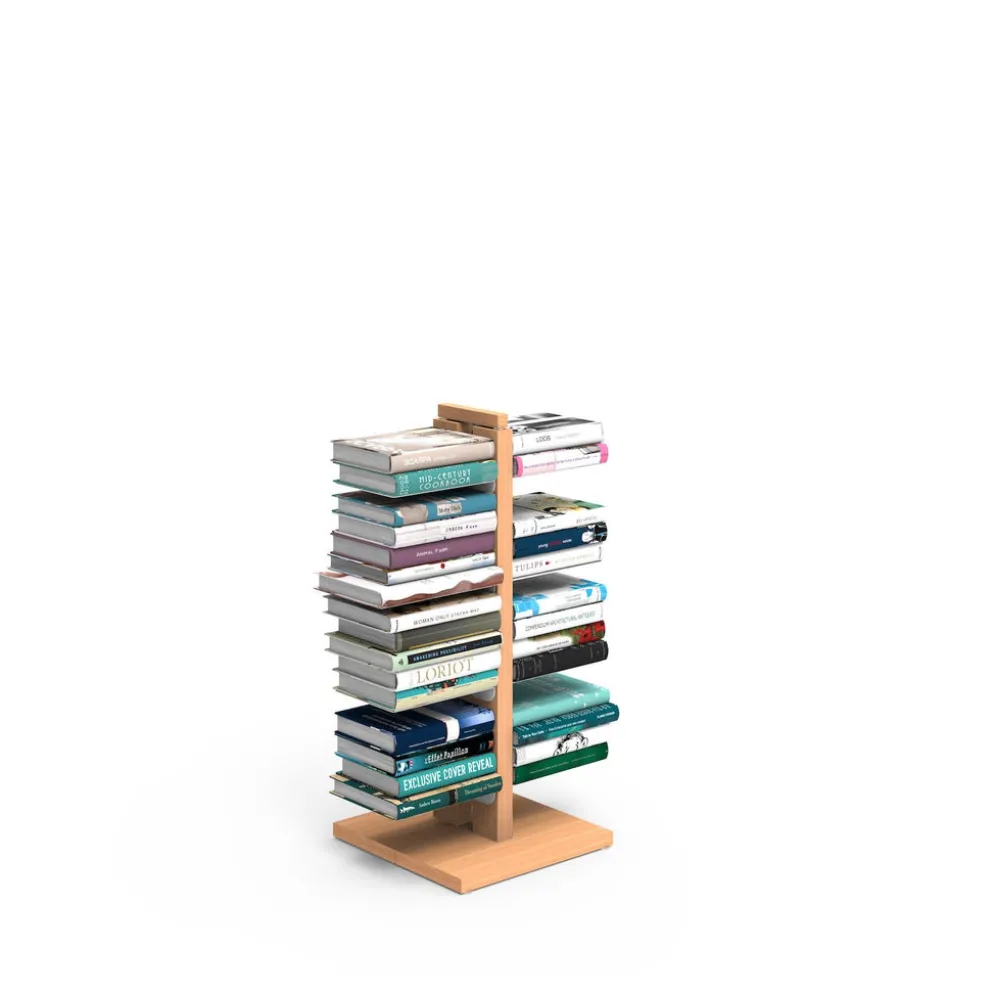 Libreria a colonna in legno Zia Bice
