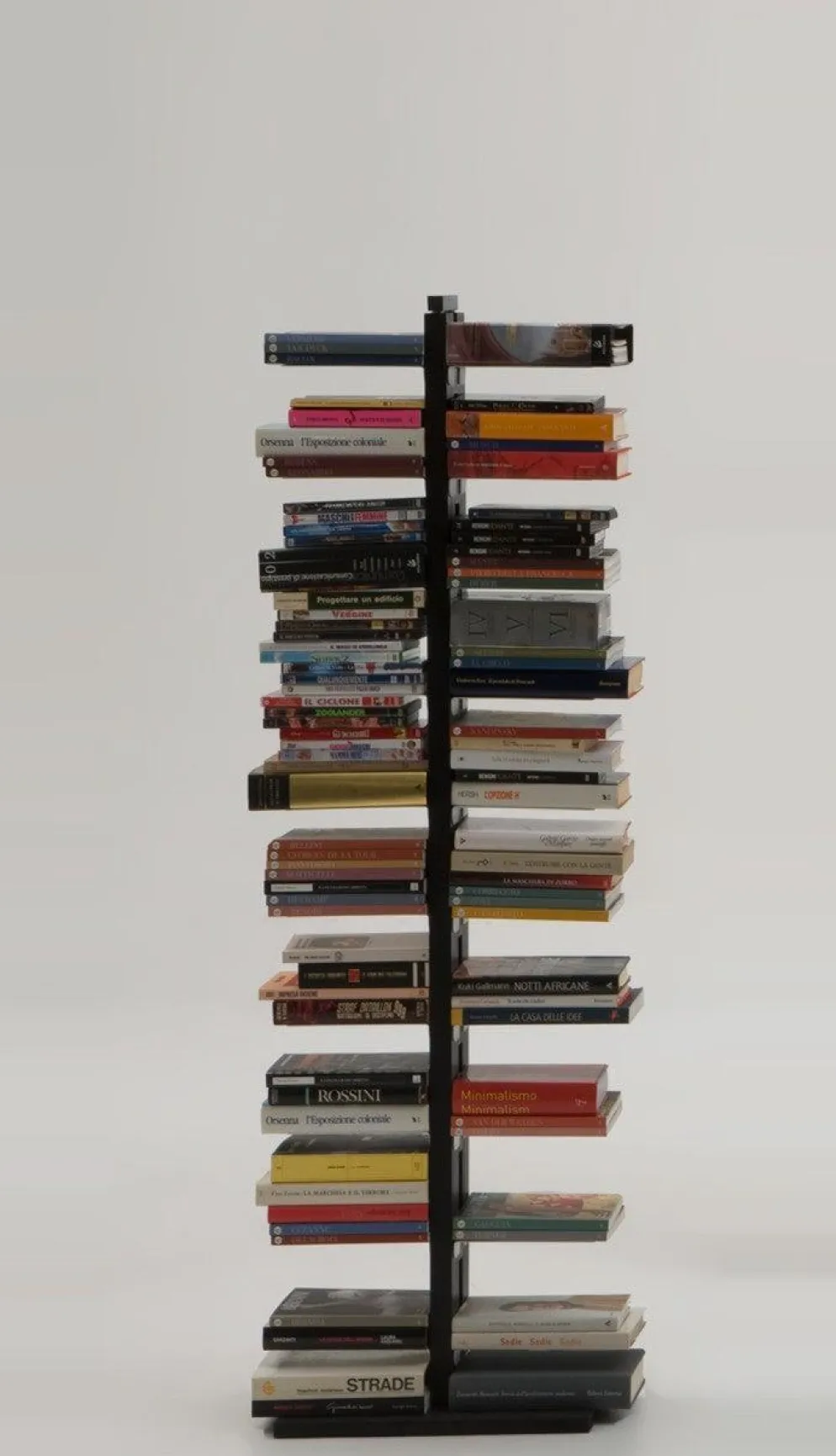 Libreria a colonna in legno Zia Bice